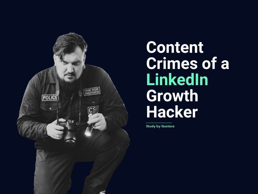 Kāda LinkedIn Growth Hackera satura noziegumi